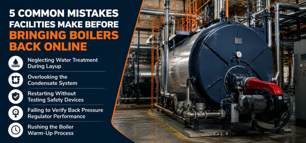 Common Mistakes Facilities Make Before Bringing Boilers Back Online