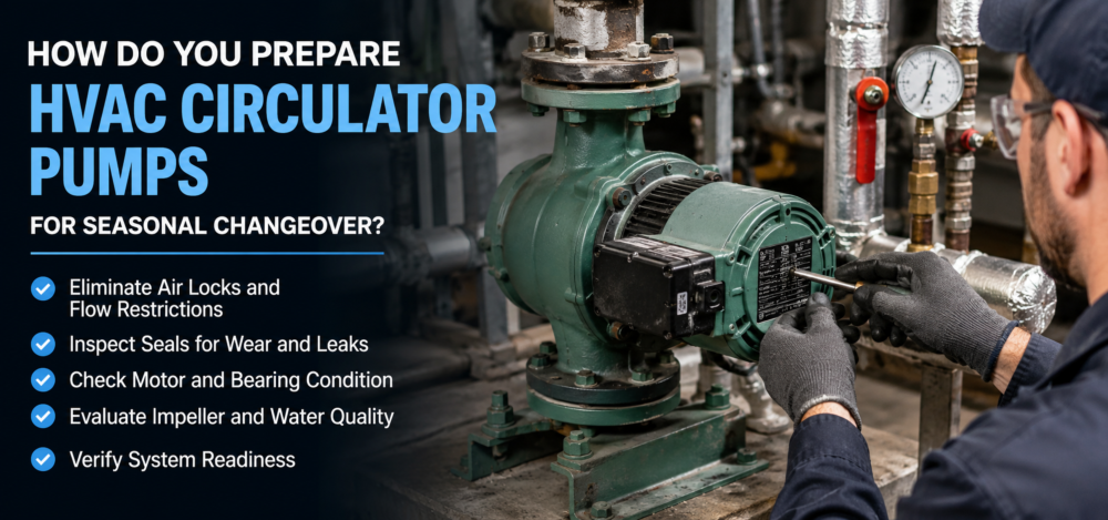 HVAC Circulator Pumps: Seasonal Switchover Maintenance