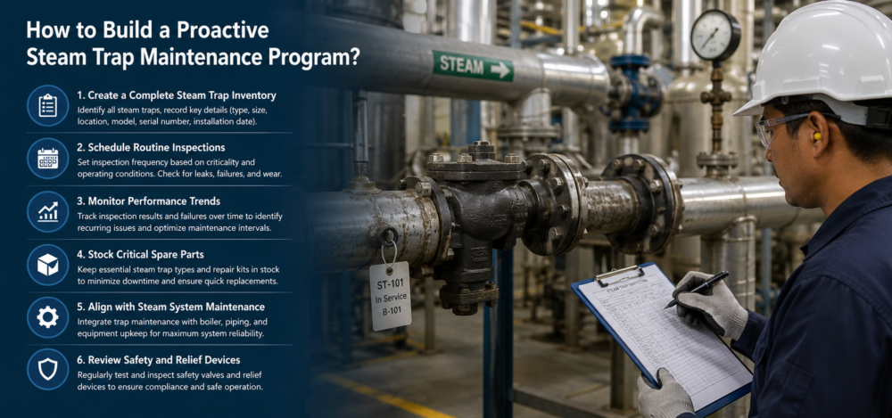 How to Build a Proactive Steam Trap Maintenance Program