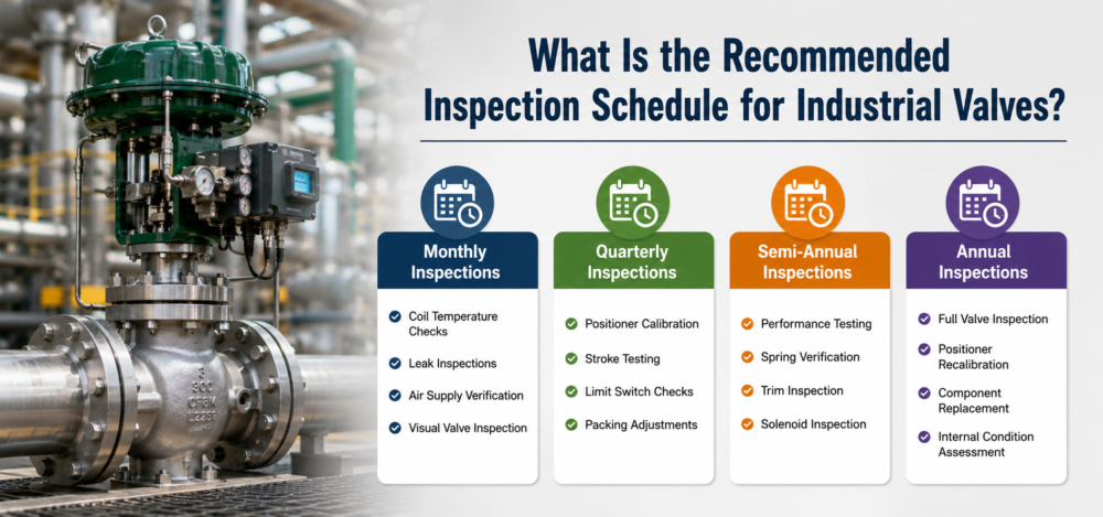 Recommended Valve Inspection Frequencies