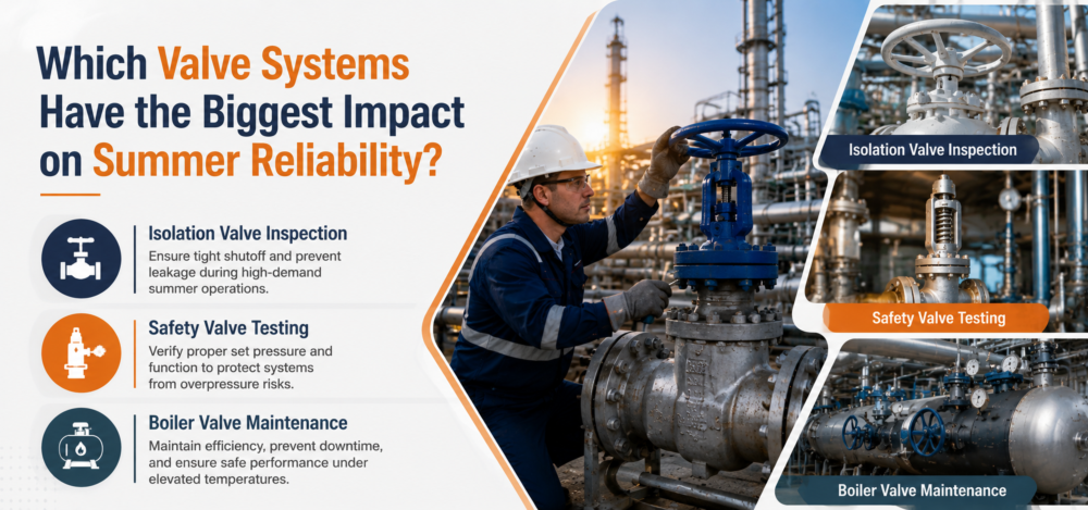 Supporting Valve Systems That Impact Summer Reliability