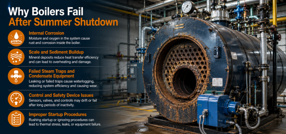 Why Boilers Fail After Summer Shutdown