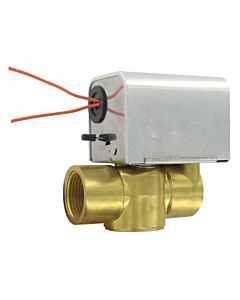 Dwyer Series ZV1034, 3/4" NPT, normally closed, 24 VAC, Two-way Zone Valves