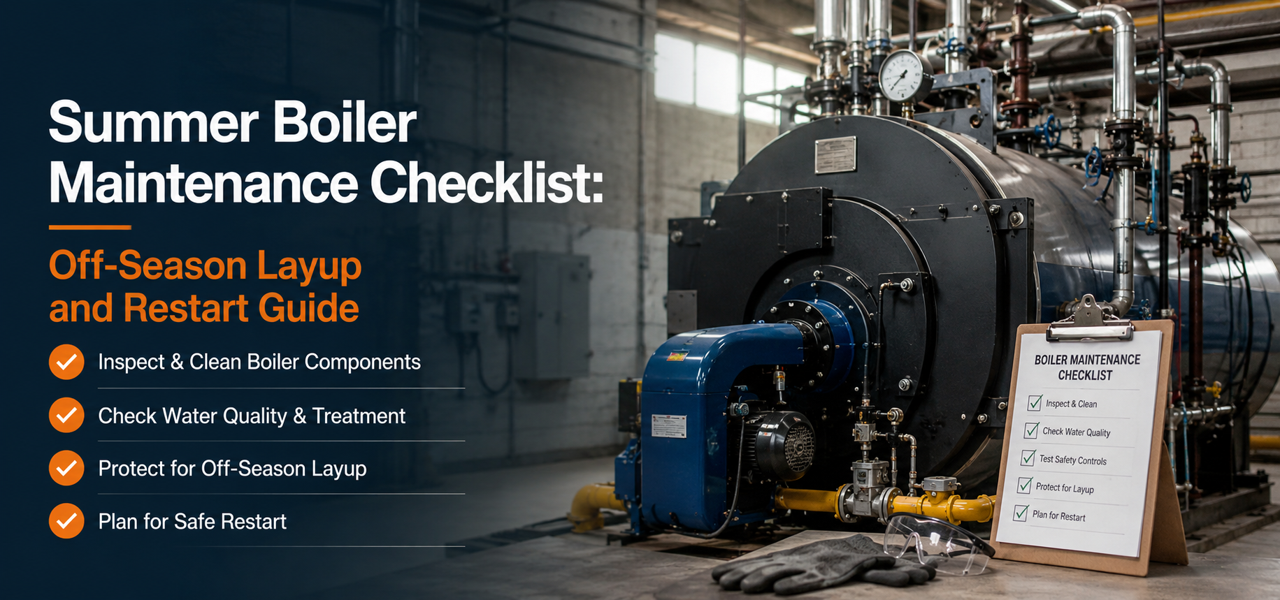 Summer Boiler Maintenance Checklist: Off-Season Layup and Restart Guide